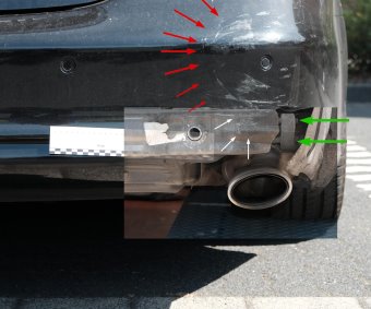 Forensisch untersuchtes Kfz-Bauteil zur Beweissicherung im Rechtsstreit durch vereidigten Kfz-Sachverständigen im selbständigen Beweisverfahren